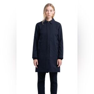 Herschel long raincoat trenchcoat luxury xs
